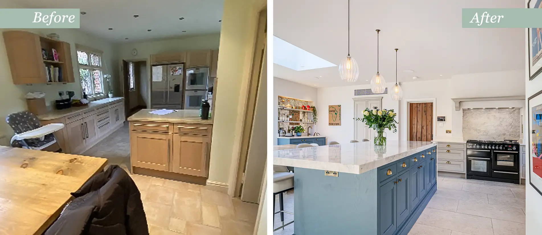 Kitchen Transformation Before and After – Berkshire